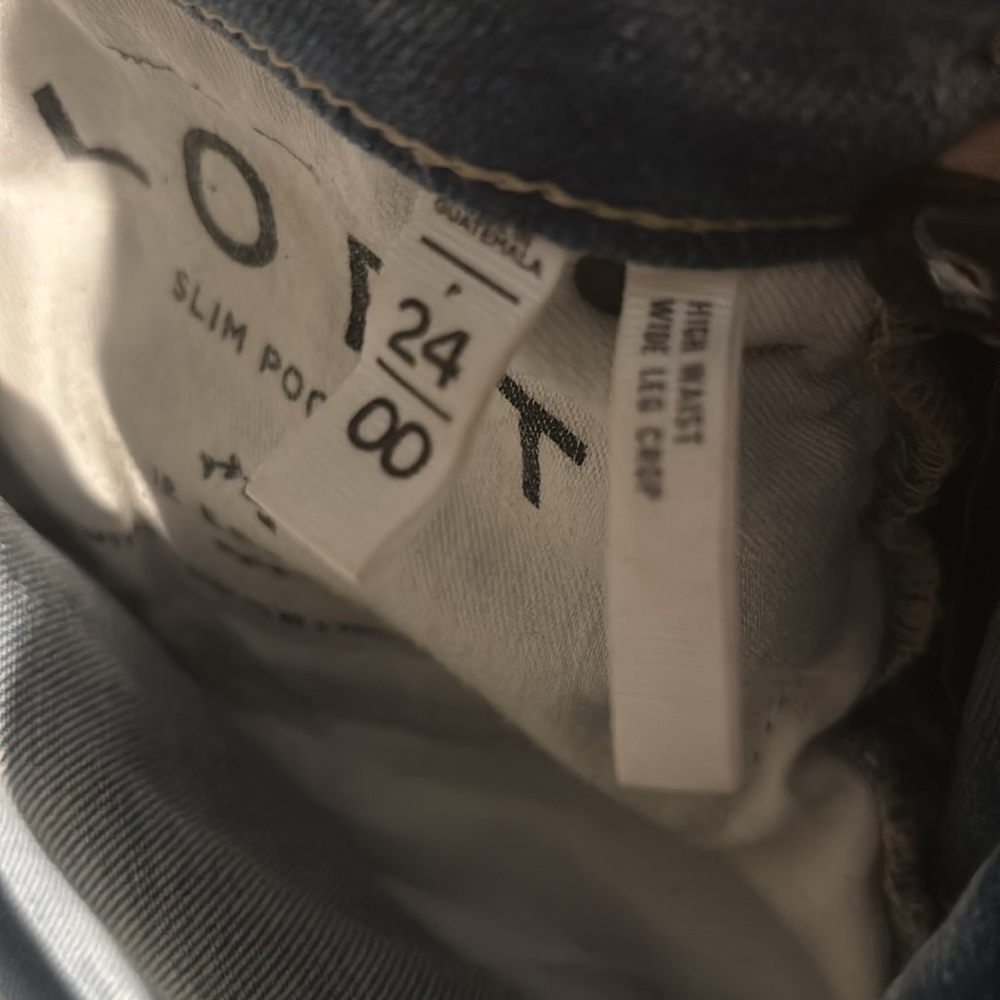 LOFT crop jeans 24/00 - Picture 10 of 15